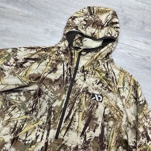 First Lite Origin Hoody Typha Camo Waterfowl Men Sz XXL